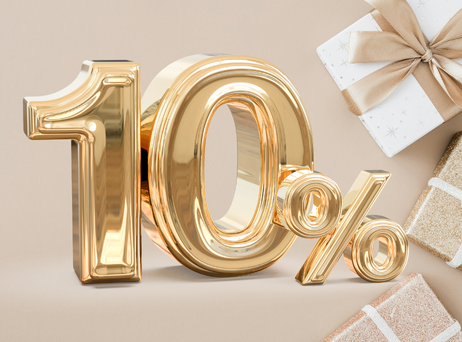 Скидка в День рождения 10%
